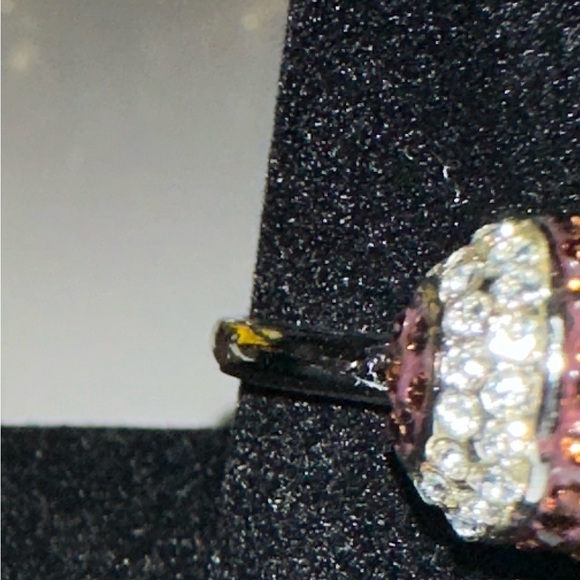 Sliver and Brown Ring - Picture 3 of 6